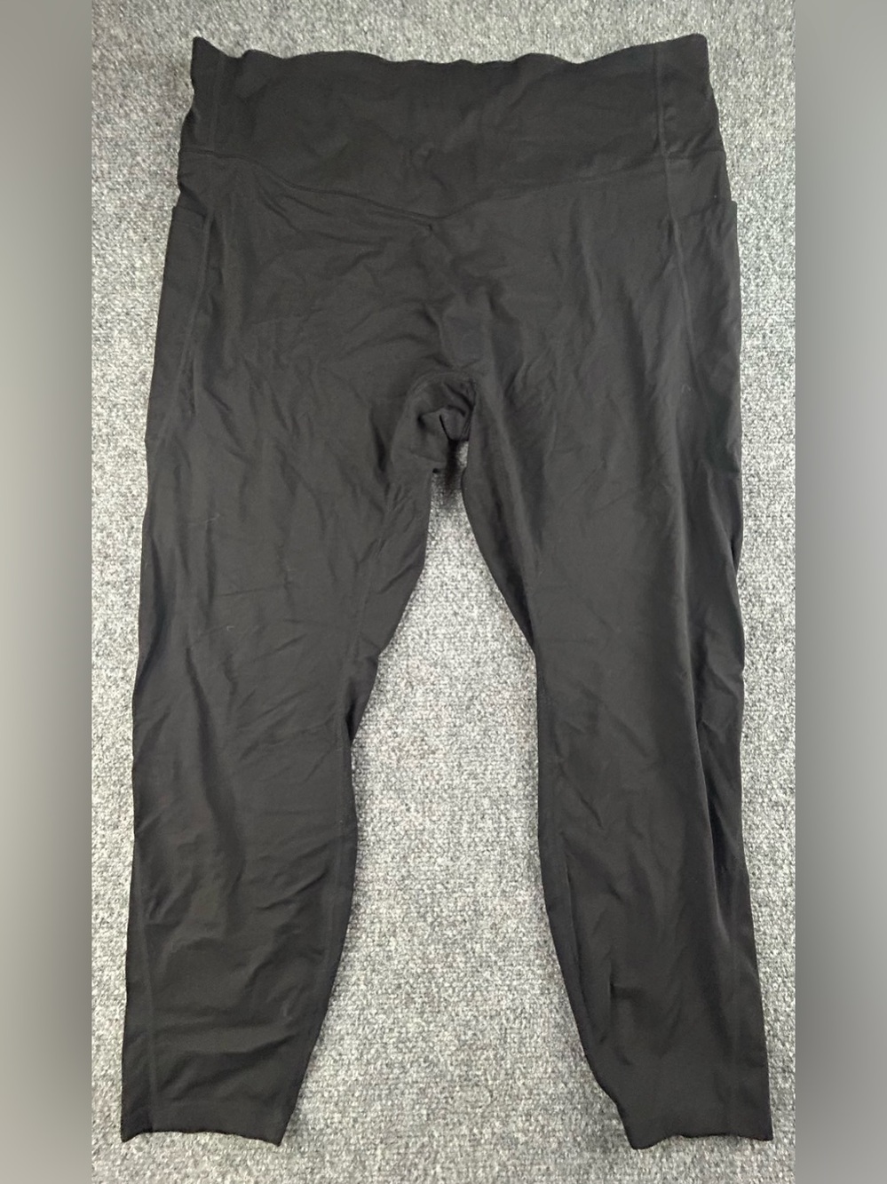 Halara Yoga Leggings 7/8 in Black Size 2x Pockets